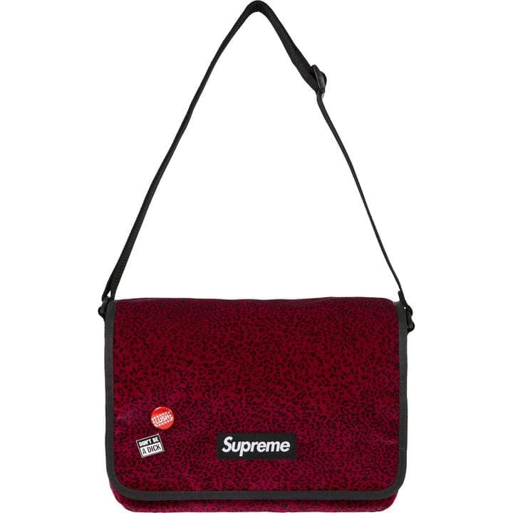 【SUPREME】A⑳314//Velvet Messenger Bag