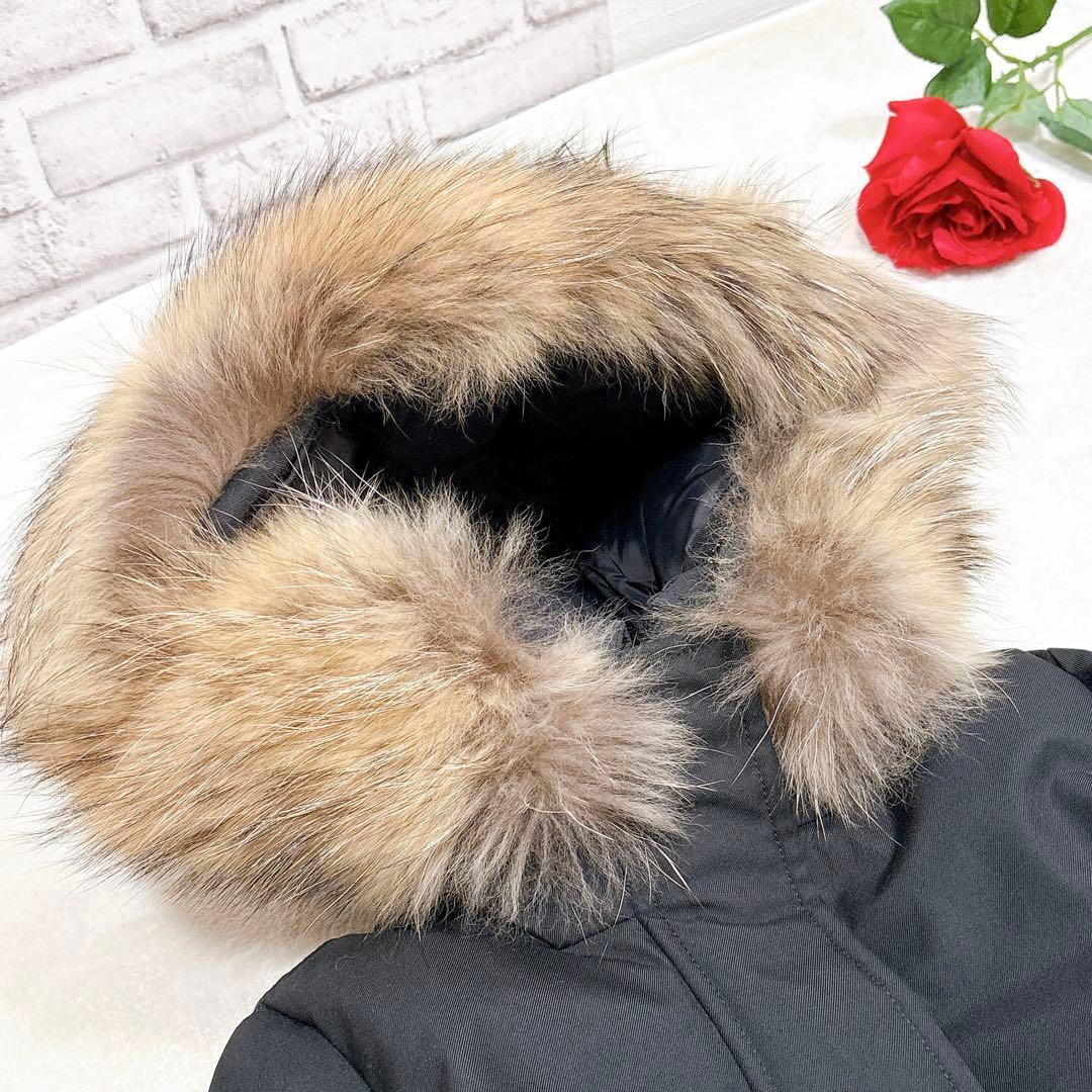 新品タグ付✨　ピレネックス　ダウンジャケット　ボルドー　XS ブラック　黒