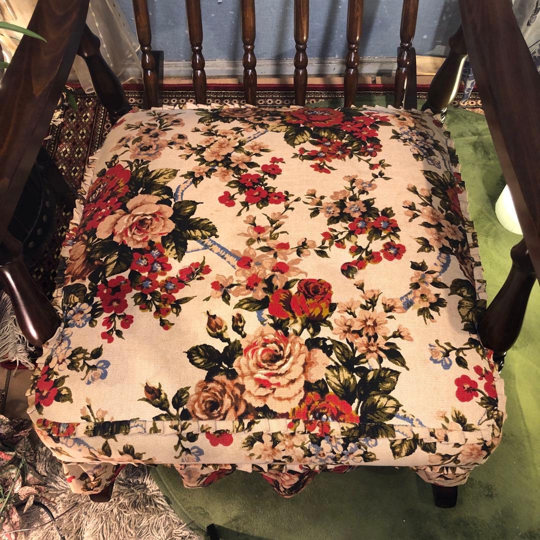 希少　極美品　オールドヴィンテージ 柏　KASHIWA ロッキングチェア