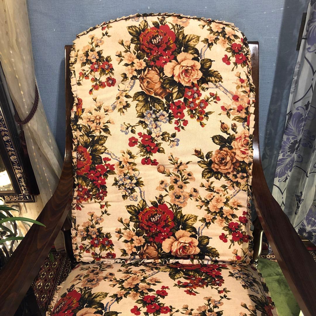 希少　極美品　オールドヴィンテージ 柏　KASHIWA ロッキングチェア