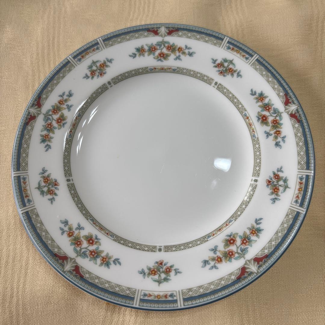  Kingfisher 皿 6枚セット と 大皿 黒壺