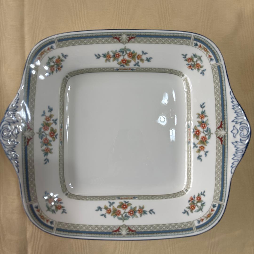  Kingfisher 皿 6枚セット と 大皿 黒壺