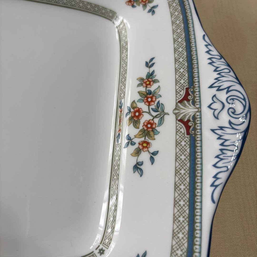  Kingfisher 皿 6枚セット と 大皿 黒壺