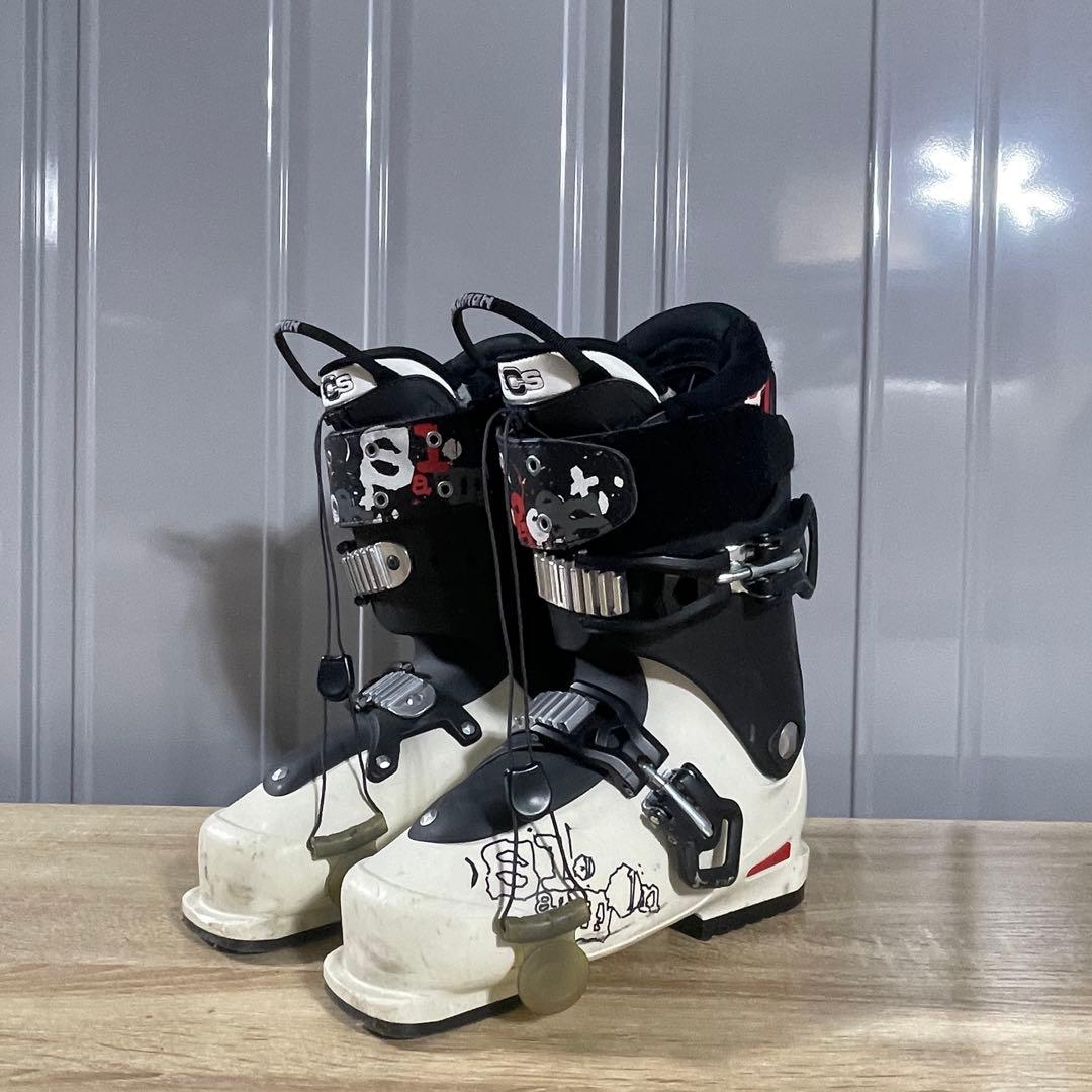 SALOMON 155cm 25/25.5cm スキーセット