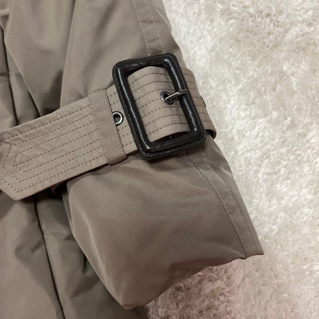 新品　ダーマコレクション　フォックスファーダウンコート　グレージュ　13号