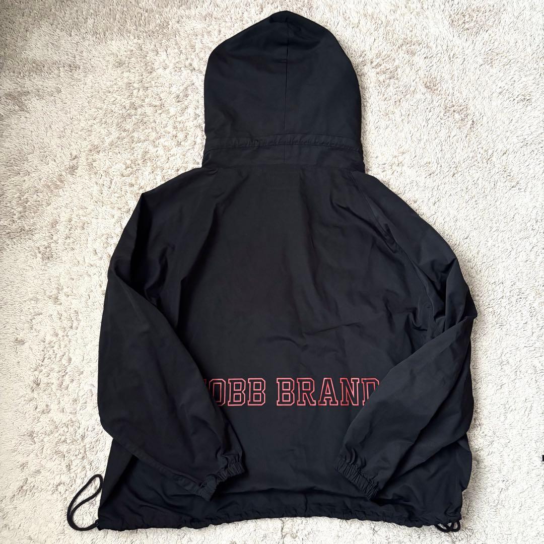 MOBB アノラックジャケット 21SS ブラック 刺繍ロゴ Lサイズ