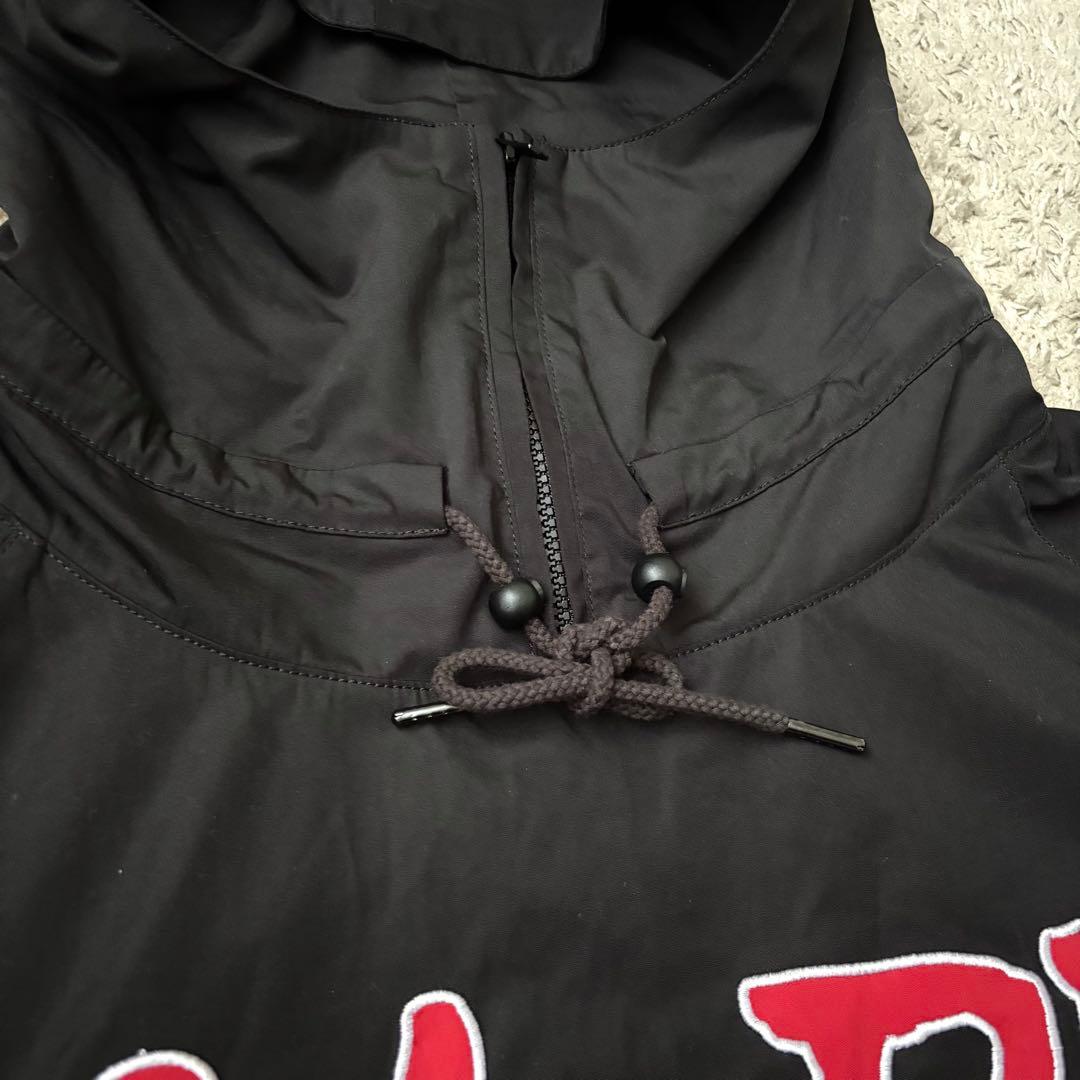 MOBB アノラックジャケット 21SS ブラック 刺繍ロゴ Lサイズ