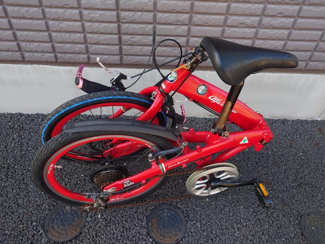 折りたたみ自転車 AlfaRomeo AL-FDB207 Disc 20インチ