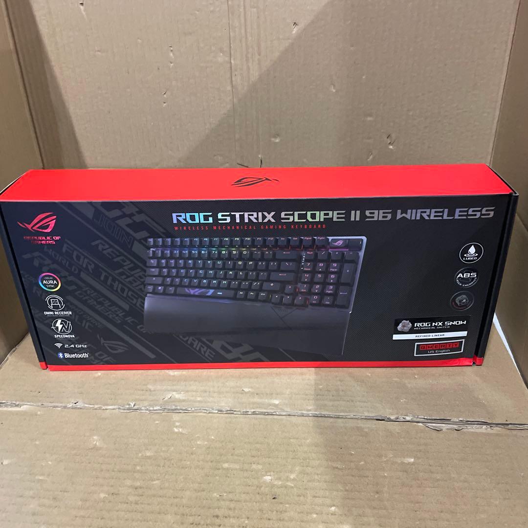 ASUS ゲーミングキーボード ROG Strix Scope II 96