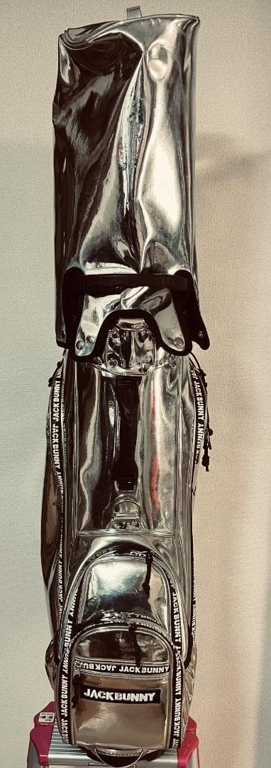 ジャックバニー　ドラえもん　キャディバッグ　エナメルシルバー