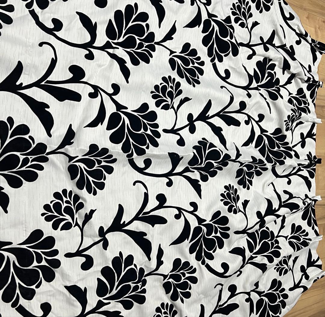 ニトリ オーダーカーテン センチュリーブラック 7306715-4 2枚セット