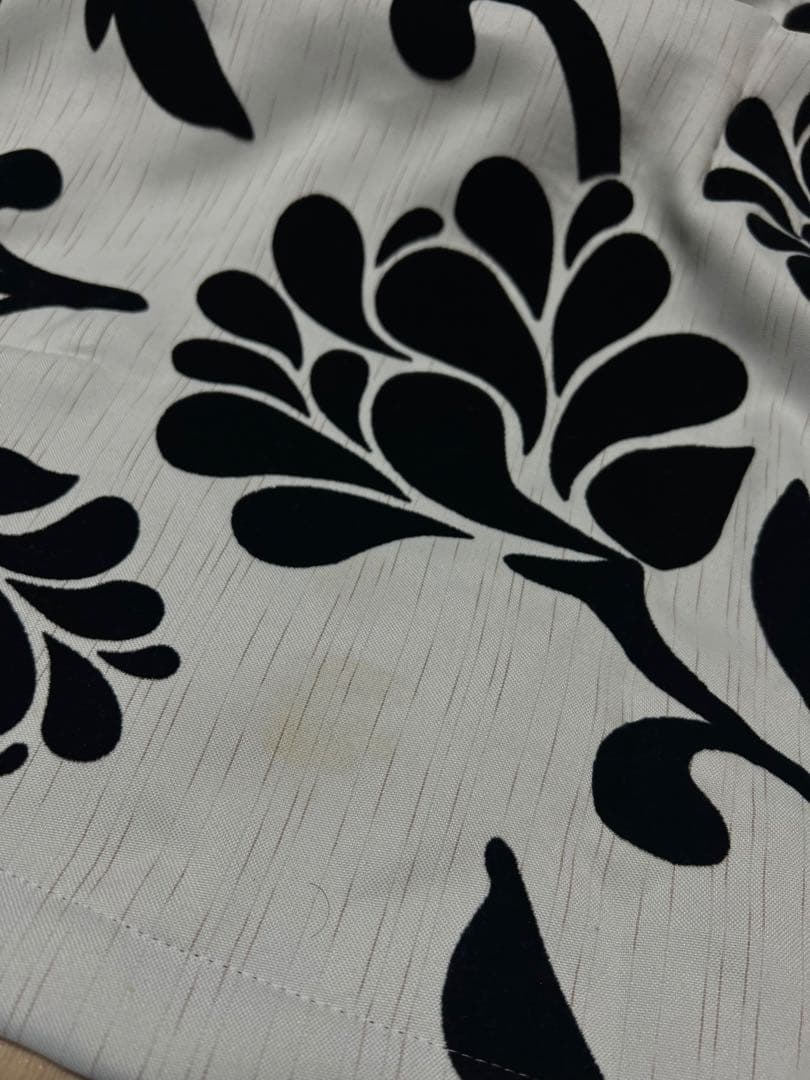 ニトリ オーダーカーテン センチュリーブラック 7306715-4 2枚セット