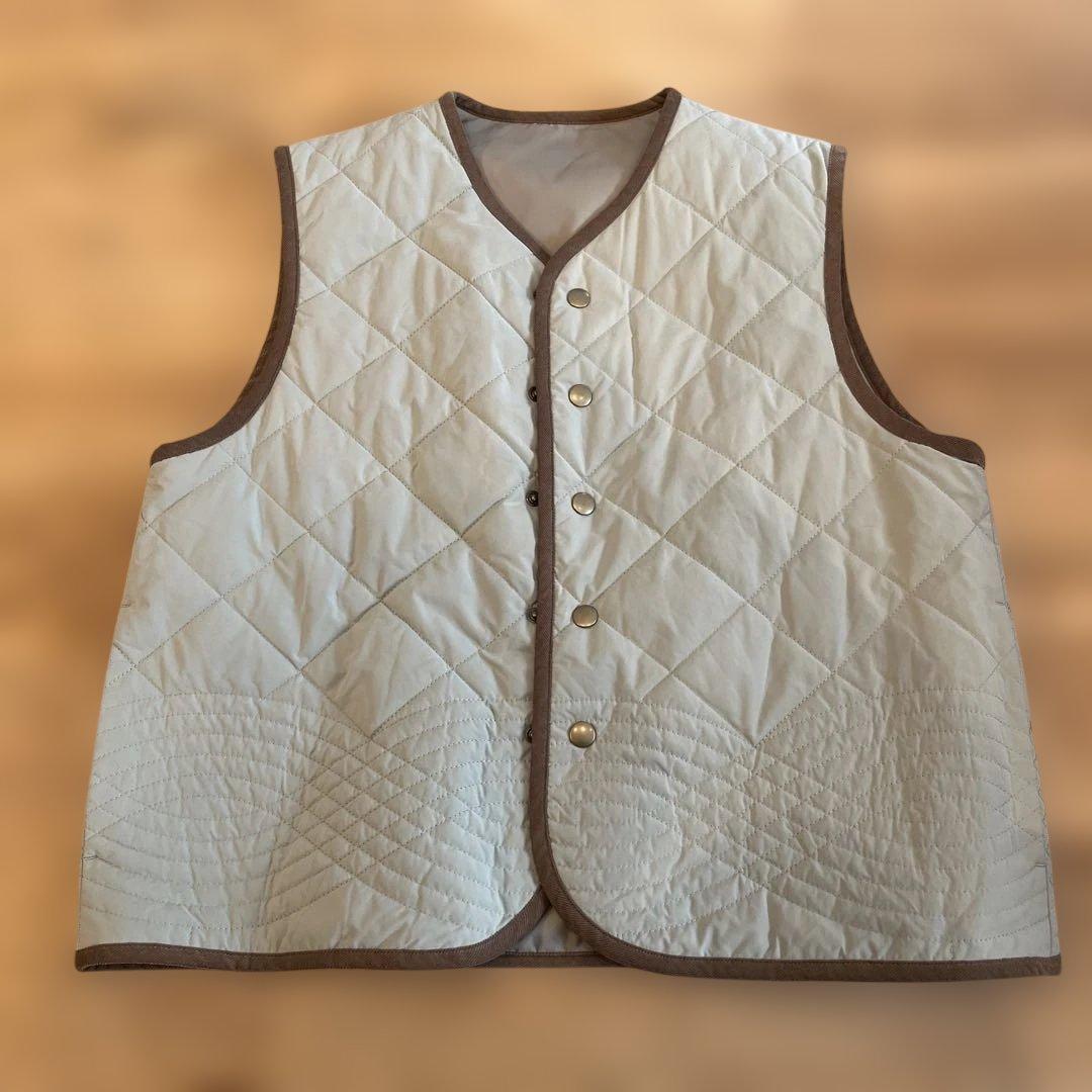 【週末限定お値下げ】毎日着回したいキルティングベスト / よしいちひろさんコラボ