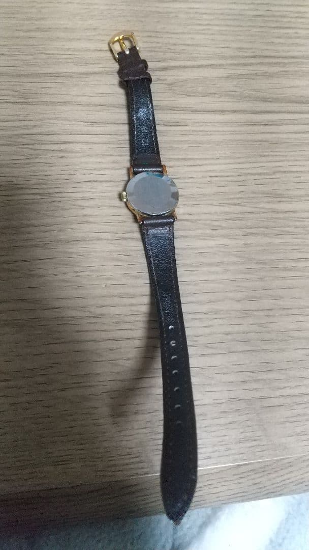 【ジャンク】OMEGA DE VILLE 腕時計 ゴールド/ブラウン 手巻き