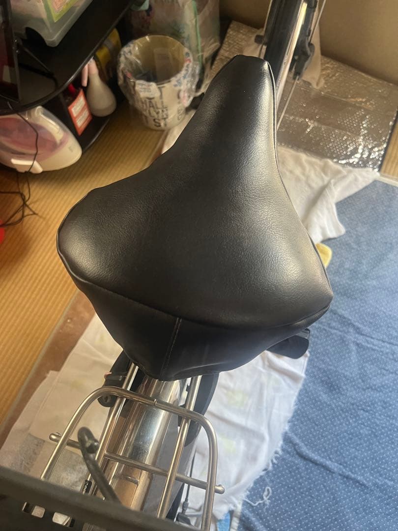 電動アシスト自転車 ブラック バッテリーとバッテリーの充電器セット【ジャンク品】