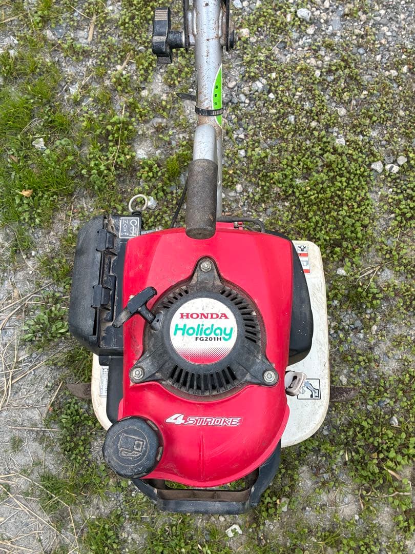 ホンダFG201H Holiday 4 ストローク 耕運機 赤　動作確認済み