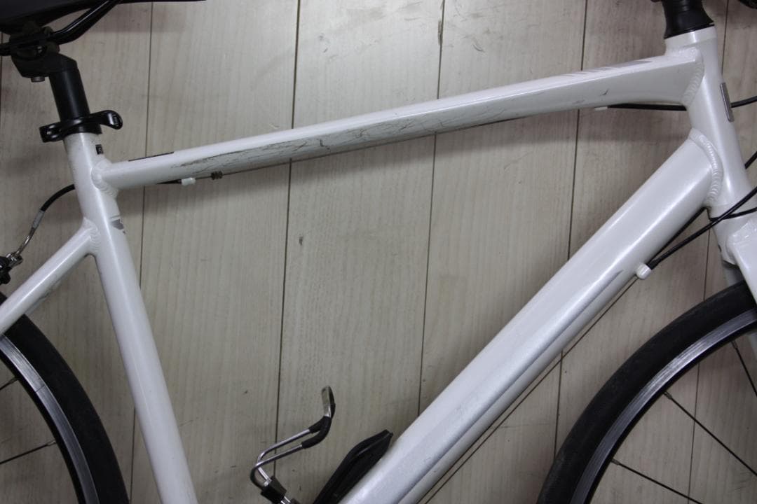 PRECISION SPORT アルミ 24速 510mm クロス WHITE