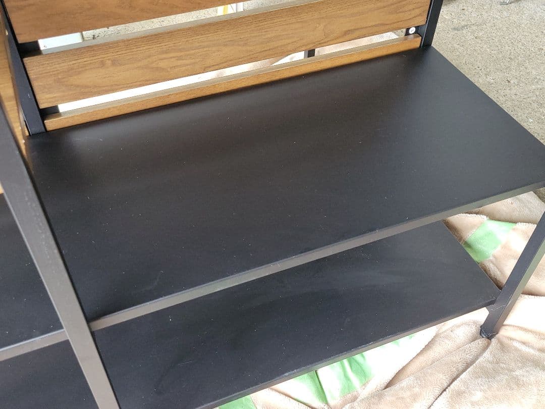 インダストリアル風 LOWYA Clamo カウンターテーブル 幅120cm