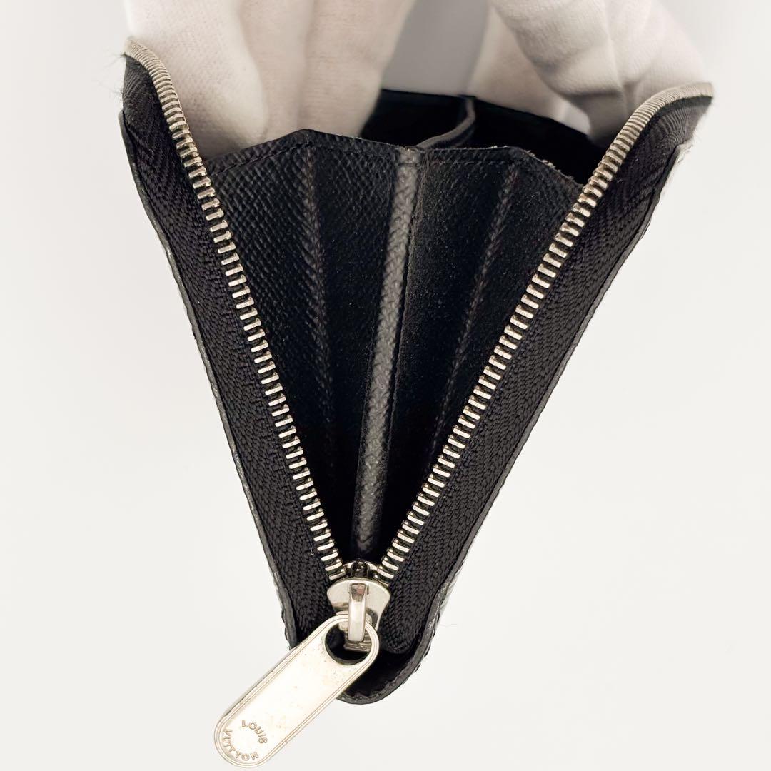 【美品】ルイヴィトン エピ ノワール ジッピー パース M60152