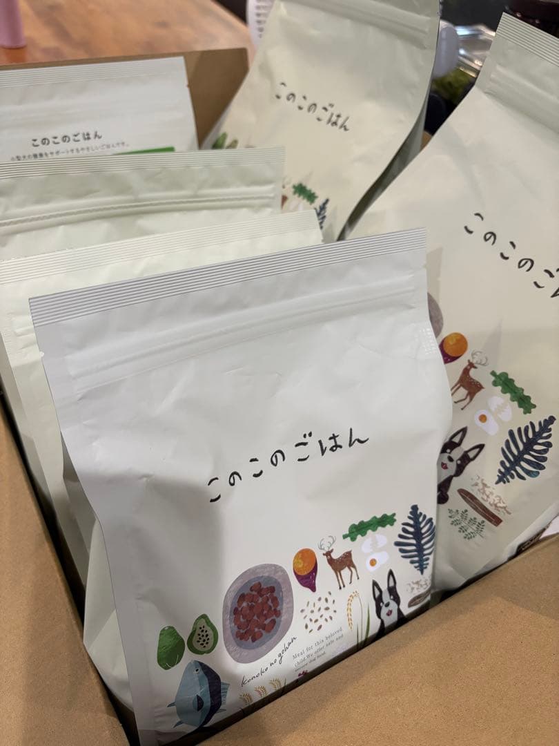 コノコトトモニ このこのごはん 1kgx6袋 小型犬用ドッグフード