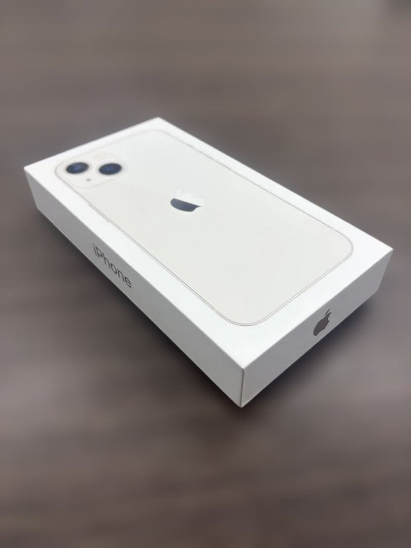 【美品】iPhone 13 128GB スターライト （ホワイト）箱付