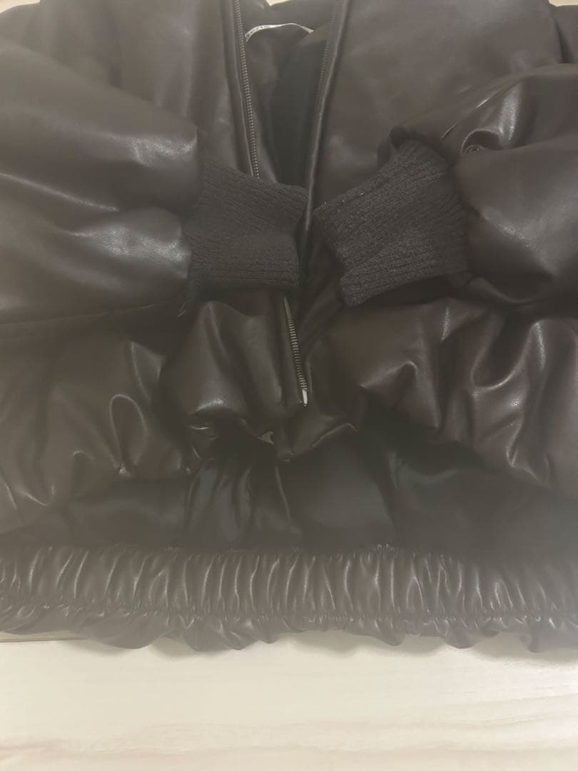 23aw Acne studios レザー ボンバージャケット アウター ダウン