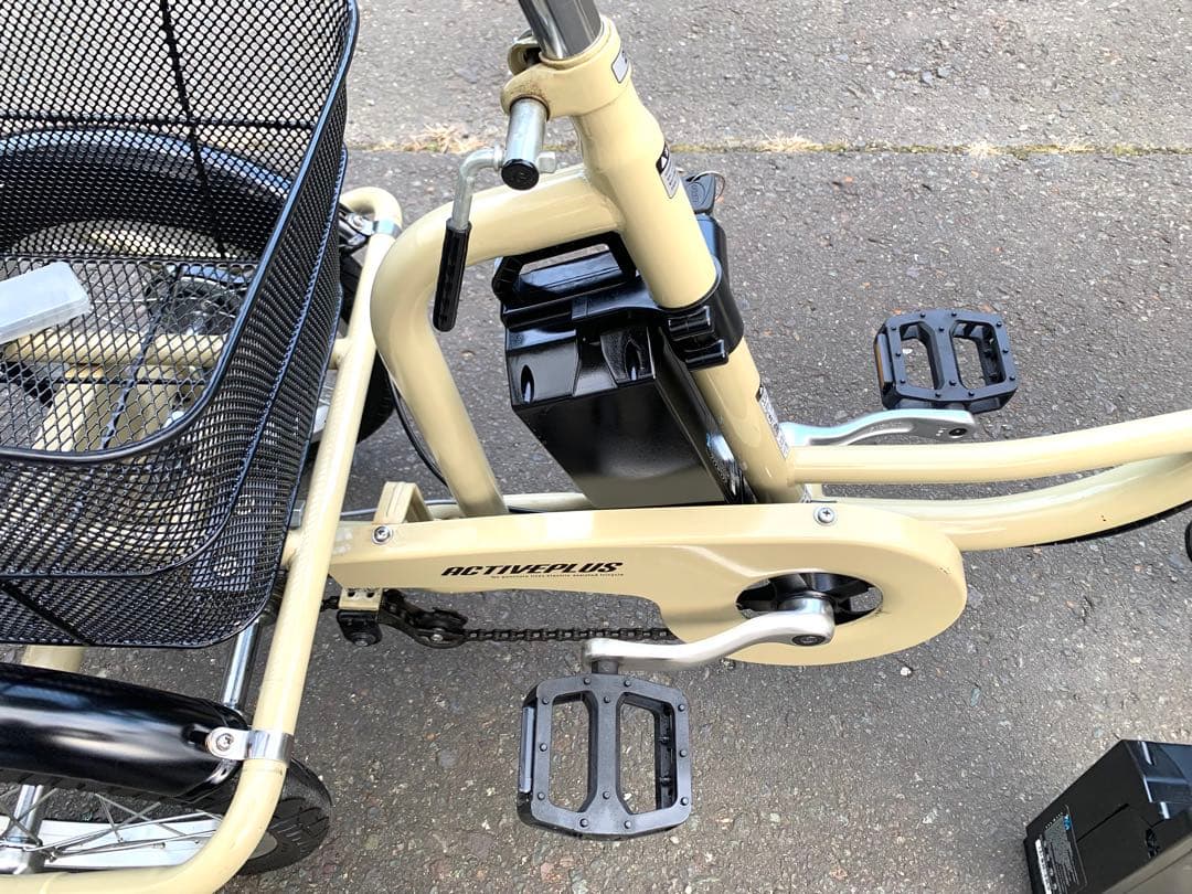 動作確認済 送料無料 電動三輪自転車5.8Ah 8.5Ah 2個付 20-16