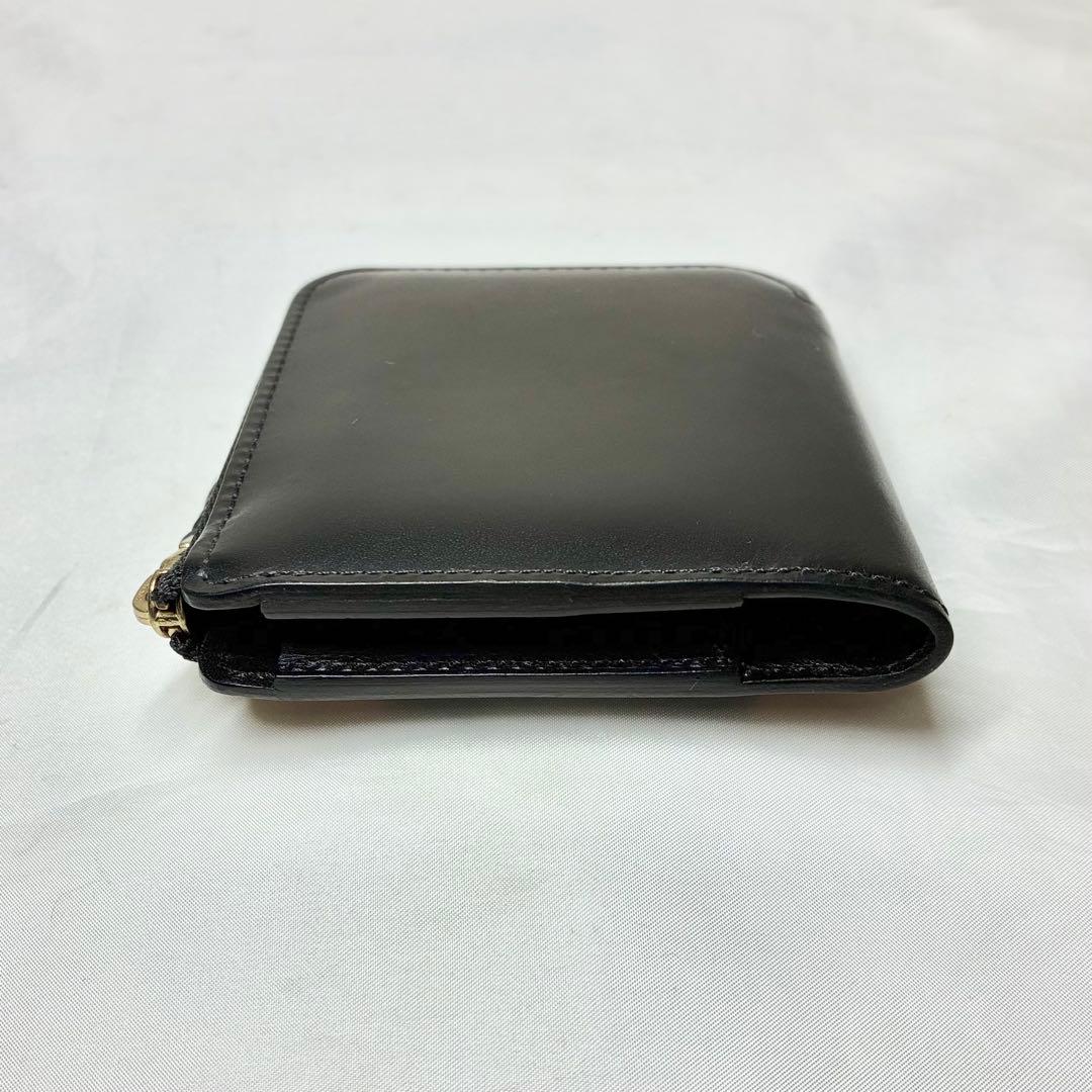 【極美品】　Munekawa L字ファスナー財布　Cram クラム　ブラック