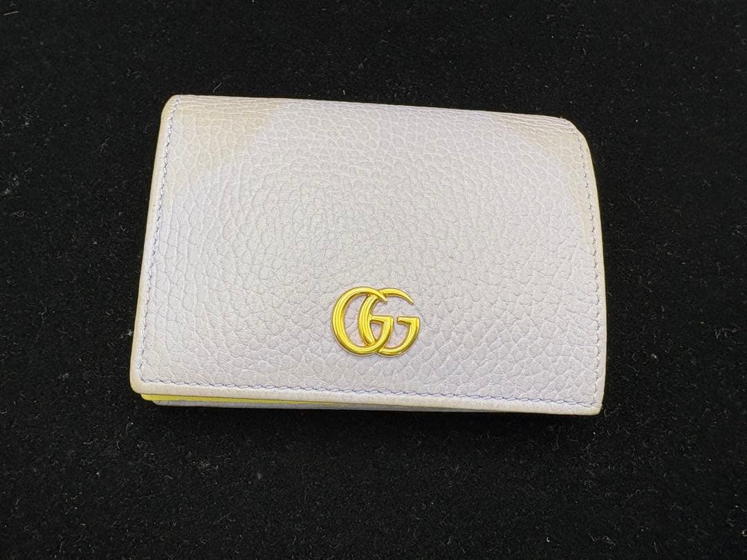 GUCCI オンライン限定 ダブルG カードケース ＆紙幣入れ付き