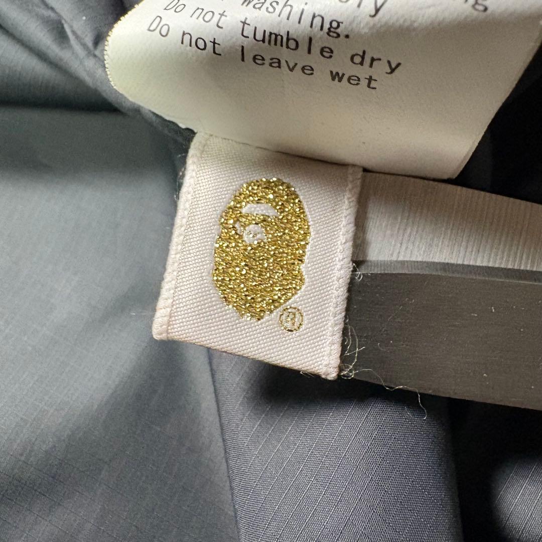 A BATHING APE ブルゾン　ナイロンジャケット　MA-1 迷彩　カモ