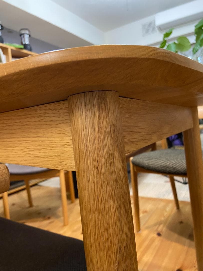 【白半木材】ホワイトオーク　ダイニングテーブル