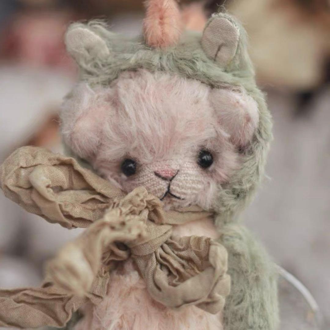 飛竜に憧れるくまちゃん アーティストベア ハンドメイド 海外作家様 ロシア