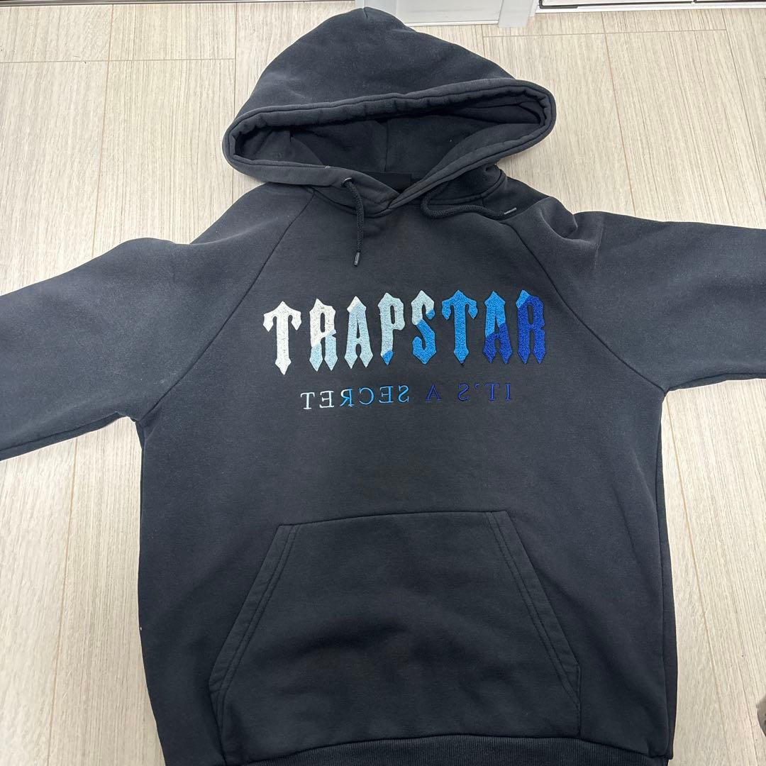 TRAPSTAR フード付きスウェット Mサイズ ブラック