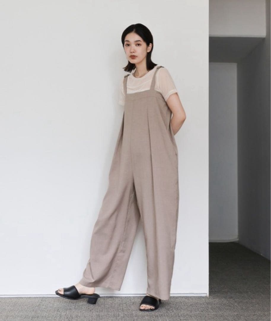 select MOCA Et サロペット、オーバーオール　黒　L