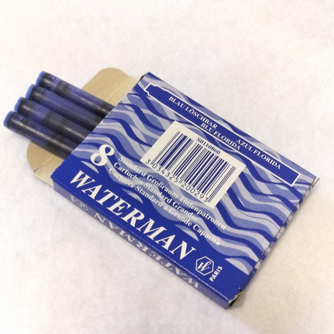 ウォーターマン 万年筆 エクセプション・スリム ブラック F 18K