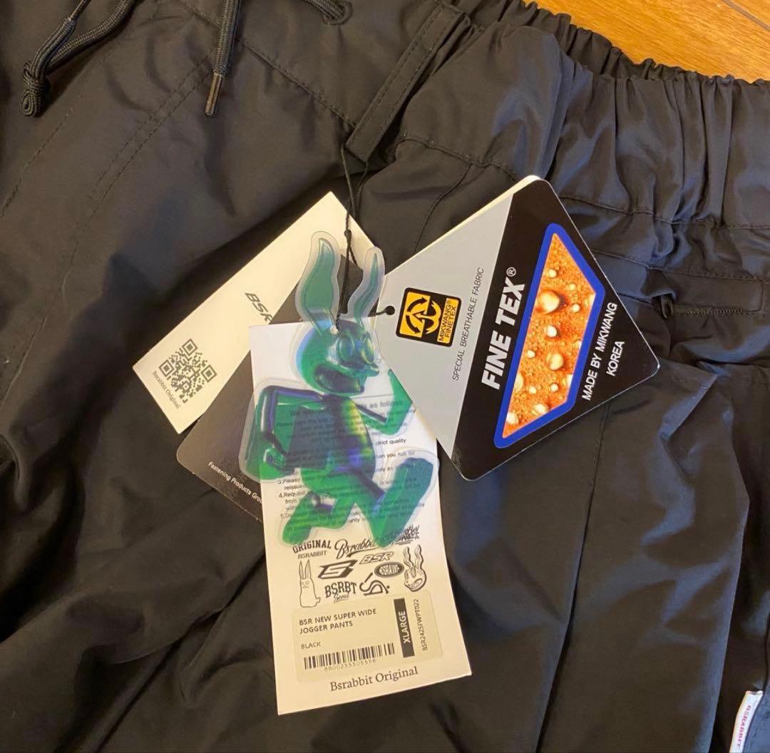 【bsrabbit ビエスラビット】XL スノーボード ワイドジョガーパンツ