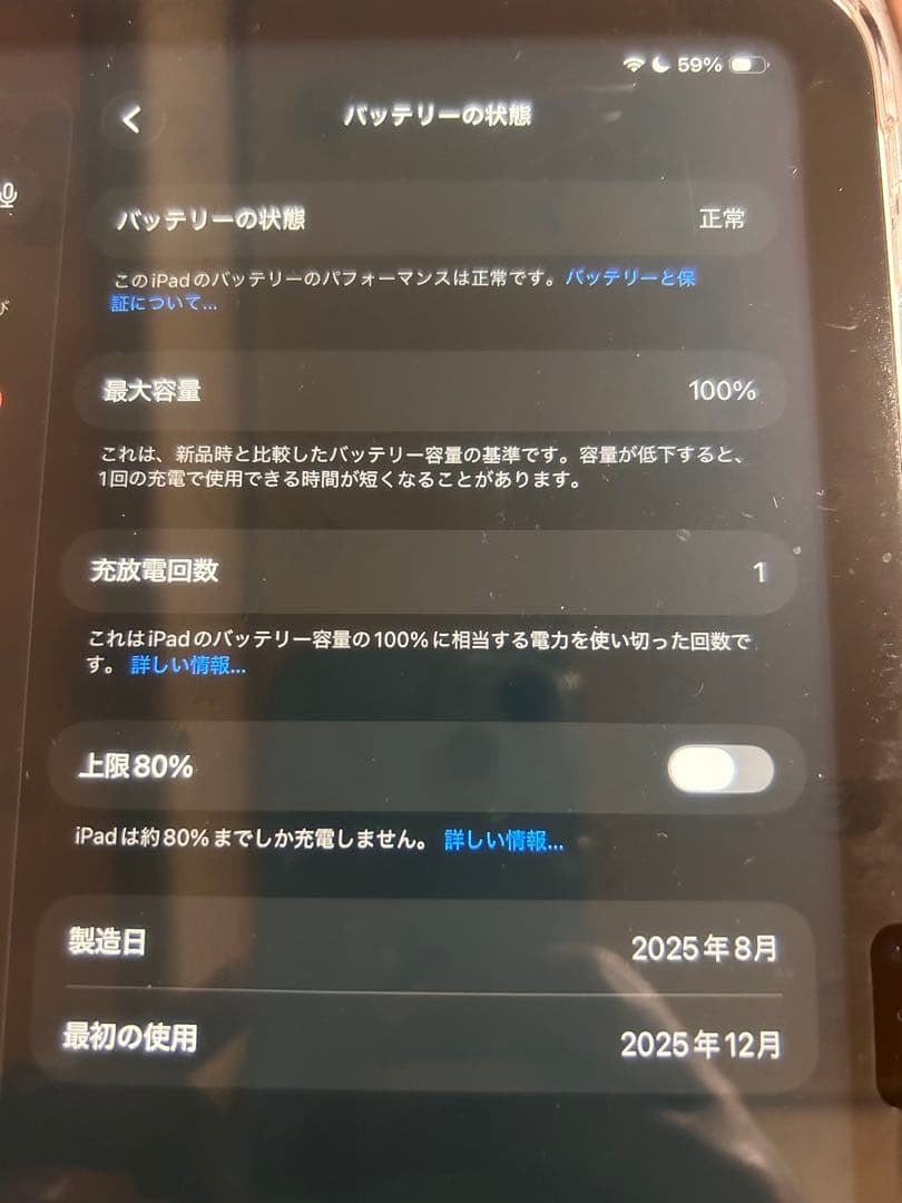 iPad本体 Apple iPad (A16) Wi-Fi 128GB