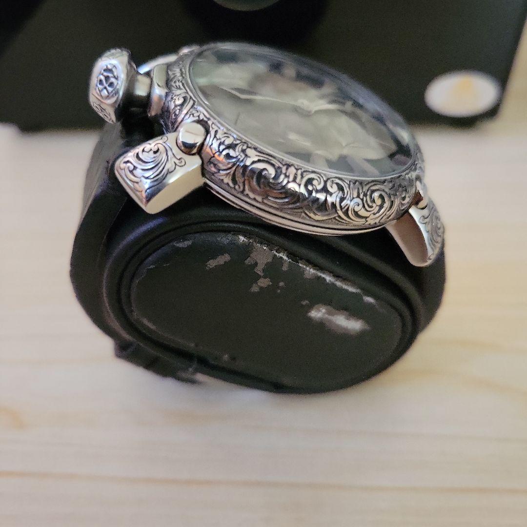 GaGaミラノ スカルデザイン メンズ腕時計 世界300本限定希少品