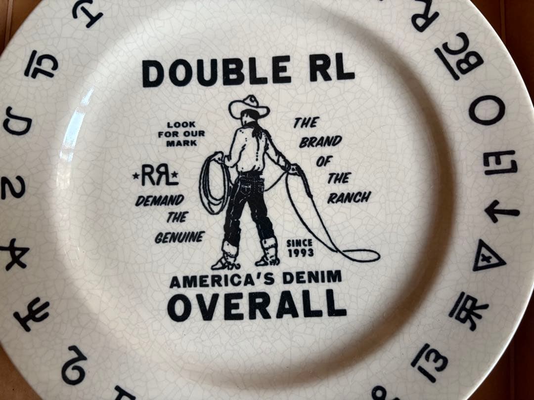 ダブルアールエルDOUBLE RL アメリカンデニムオーバーオール 皿 RRL