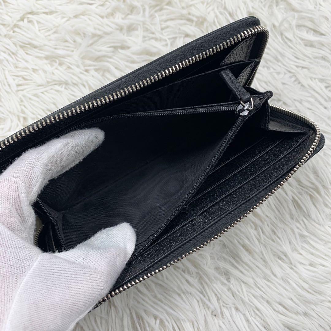 【✨極美品✨】グッチ サイケデリック ラウンドジップ 長財布 マルチカラー