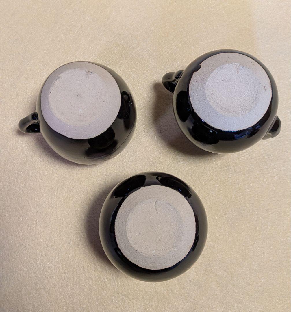茶道具/ 茶入 /水滴/茶入と水滴/黒薩摩水滴 計4点