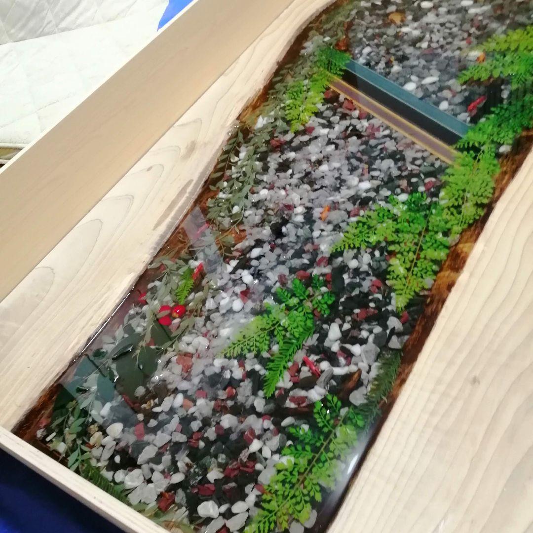 レジンテーブル　リバーテーブル