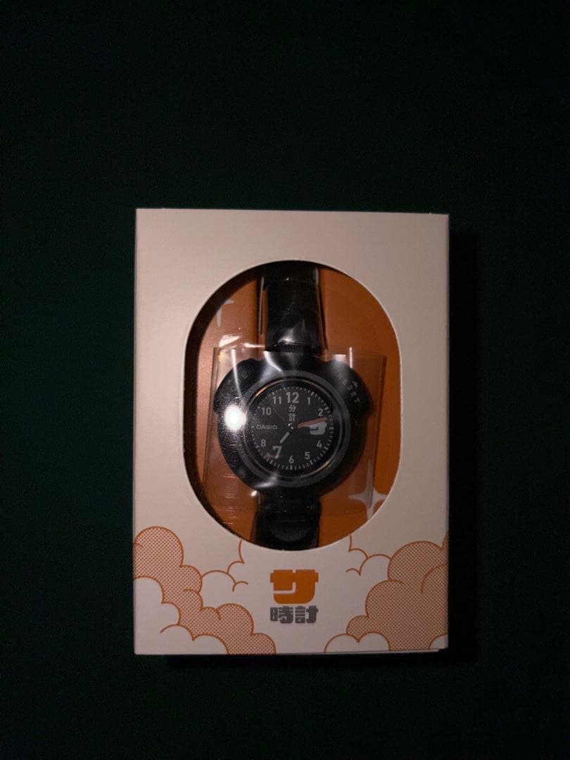 カシオ　サ時計　ブラック　SAN-100H-1BJR