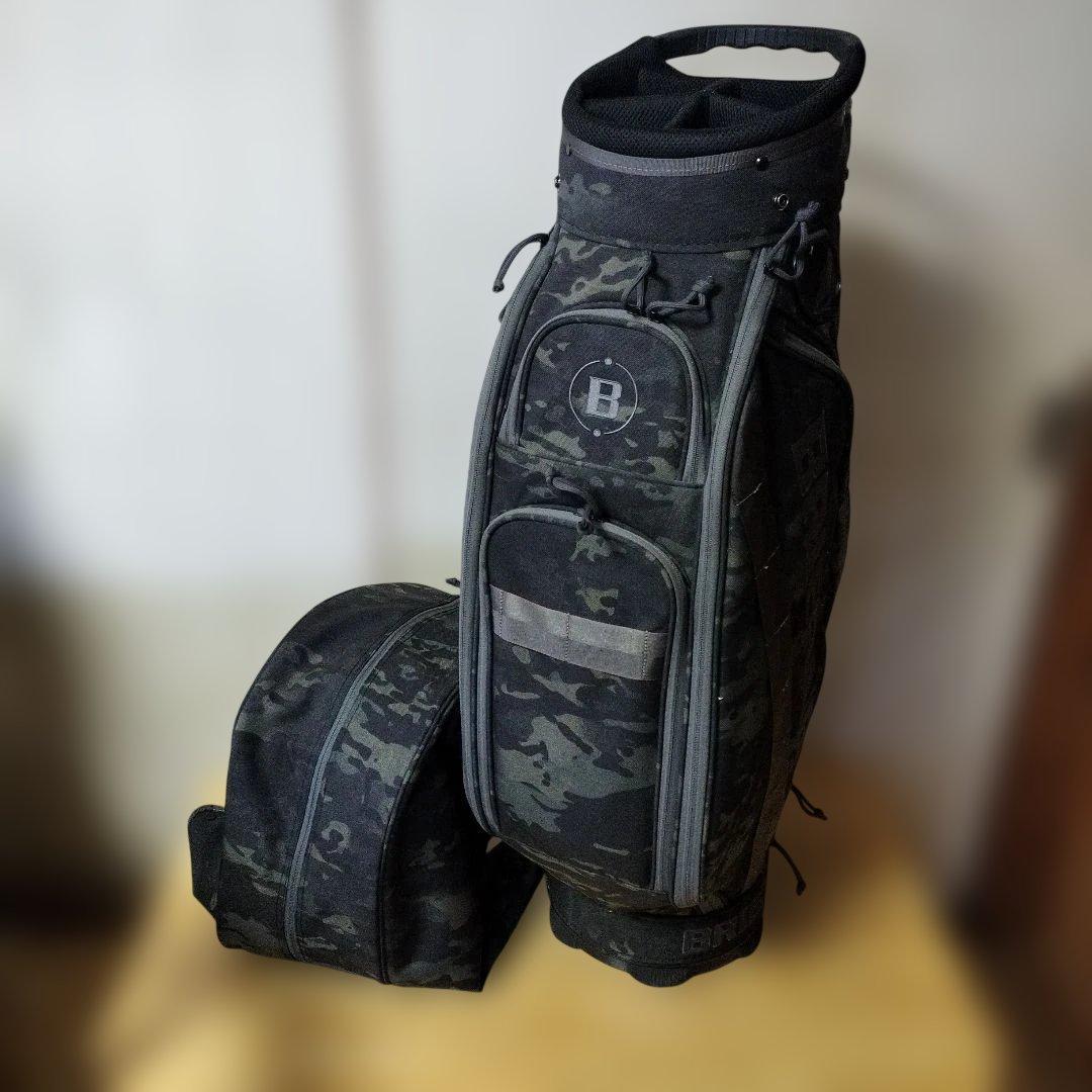 BRIEFING 迷彩柄 キャディバッグ