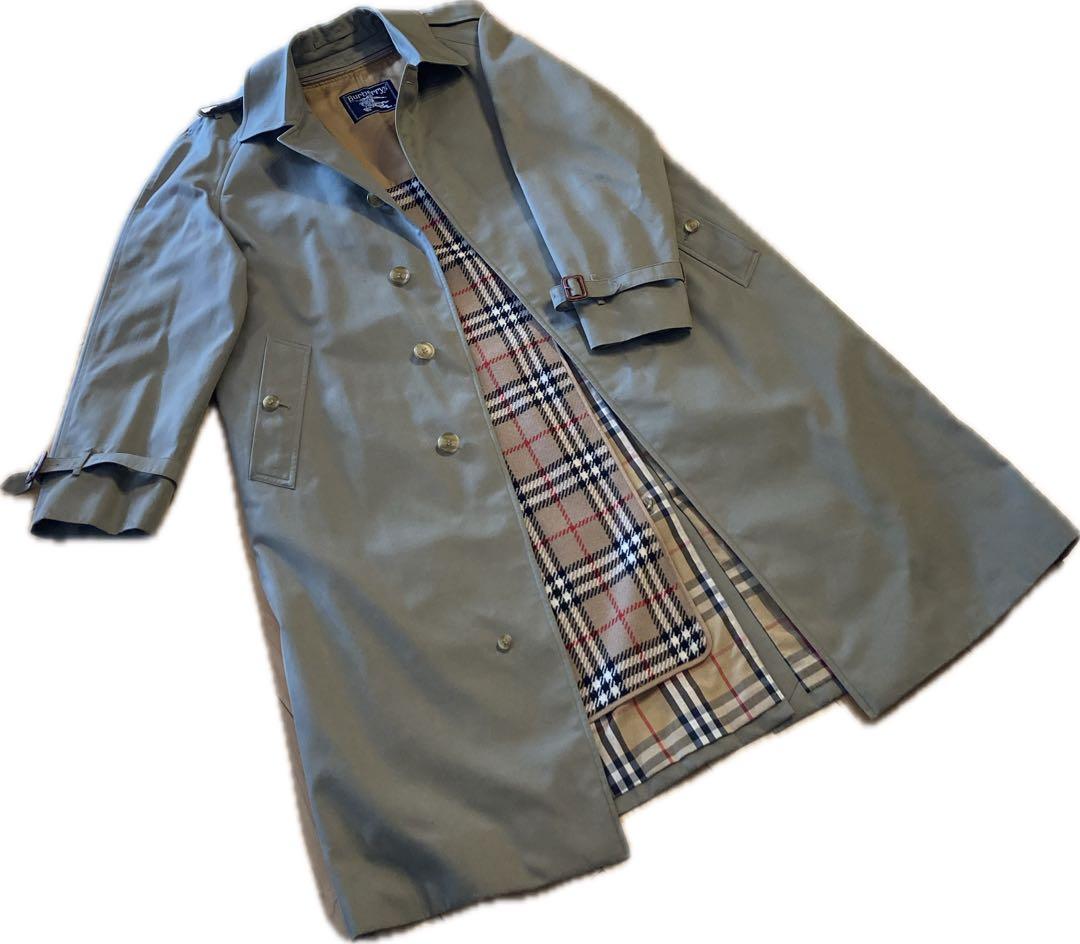 Burberrys ステンカラーコート カーキ　180cm