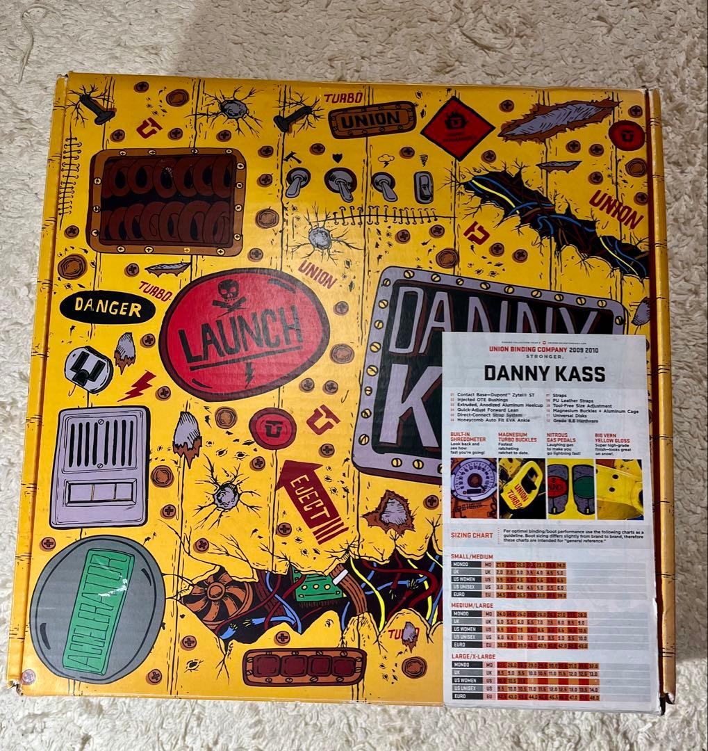 未使用　UNION DANNY KASS ビンディング　フリーラン