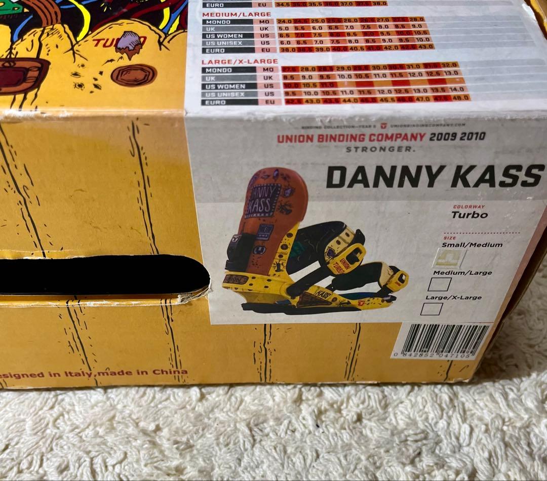 未使用　UNION DANNY KASS ビンディング　フリーラン