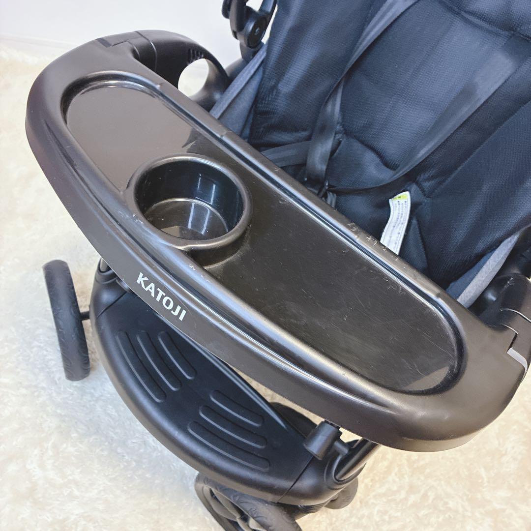 【美品】KATOJI カトージ 二人乗り ベビーカー 二人でゴーDX 二人乗り