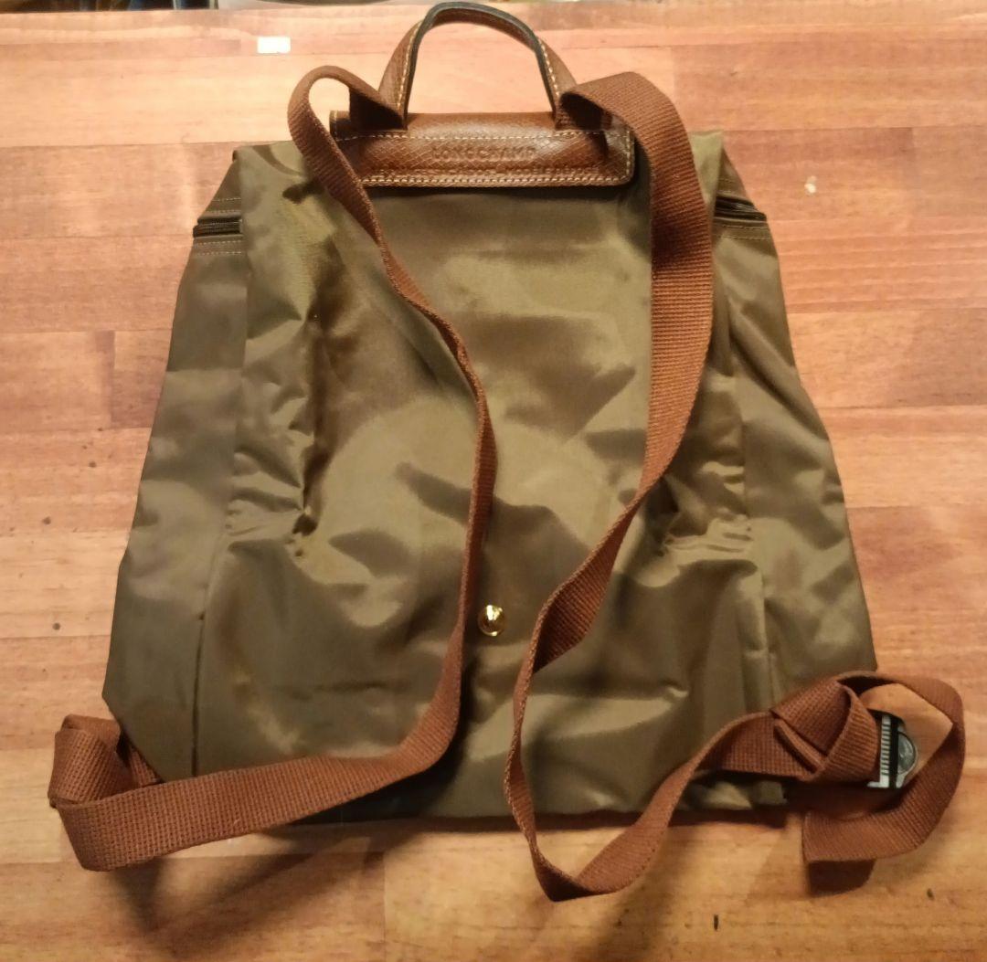 ​【yuna】ロンシャン ル プリアージュ バックパック カーキ