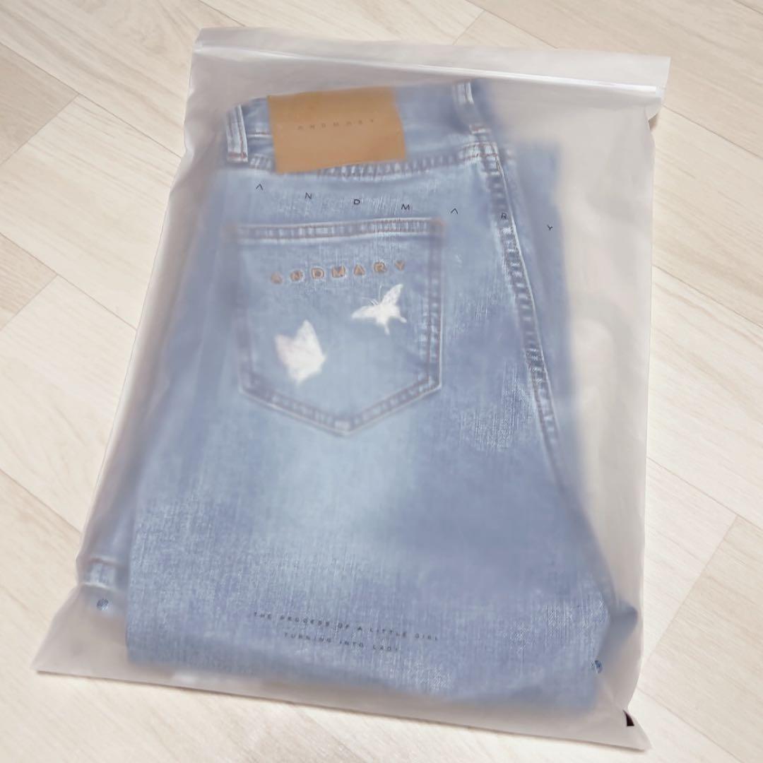 andmary Navi flare denim Mサイズ